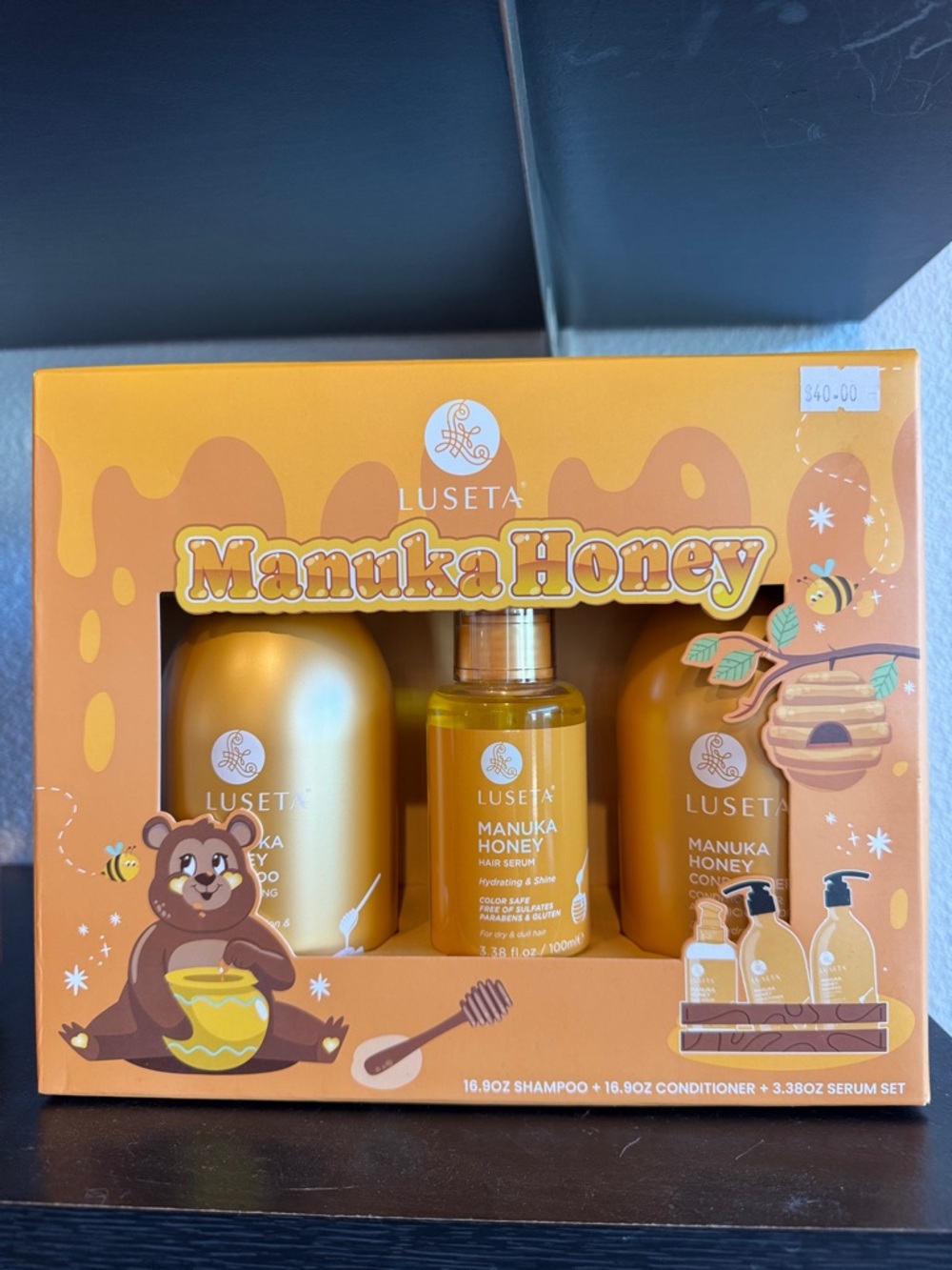 Manuka Honey Kids Hair Care Set – Gold